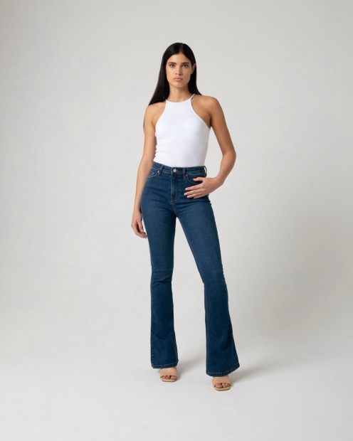 Diesel UK Drew Flare Dark Blue