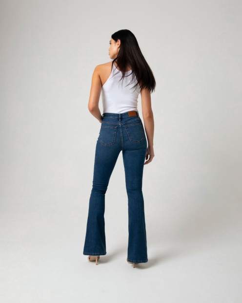 Diesel UK Drew Flare Dark Blue