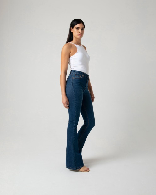 Diesel UK Drew Flare Dark Blue