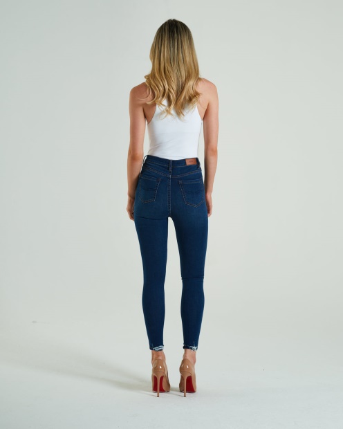 Diesel UK Jessica Hr Skinny Dark Blue