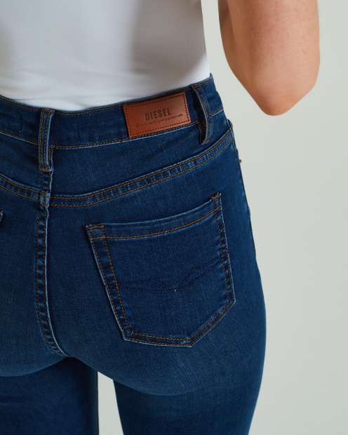 Diesel UK Jessica Hr Skinny Dark Blue