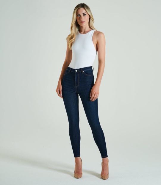Diesel UK Jessica Hr Skinny Indigo Blue