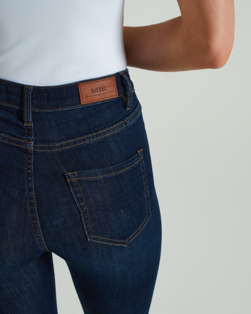 Diesel UK Jessica Hr Skinny Indigo Blue