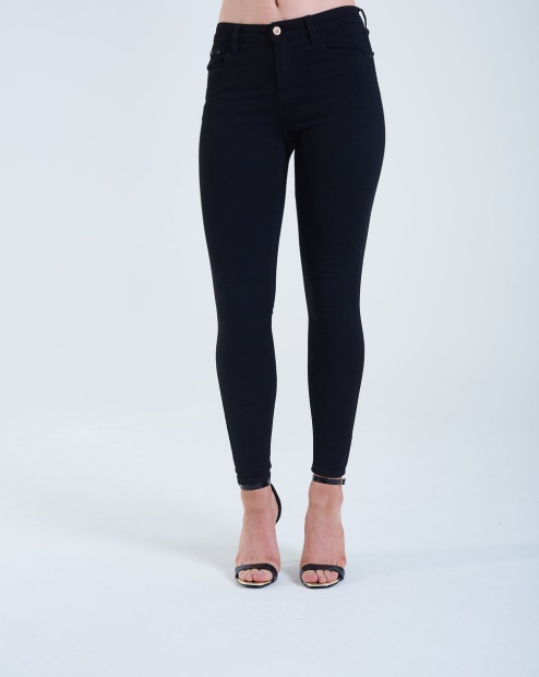 Diesel UK Kayla Mid Rise Skinny Black