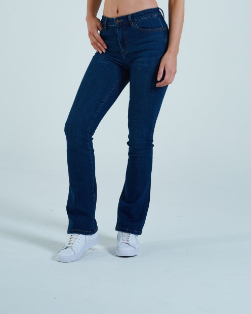 Gina High Rise Bootleg Blue Diesel UK