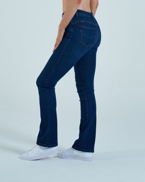 Gina High Rise Bootleg Blue Diesel UK