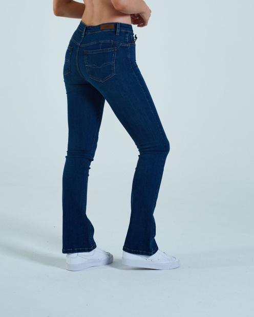 Gina High Rise Bootleg Blue Diesel UK