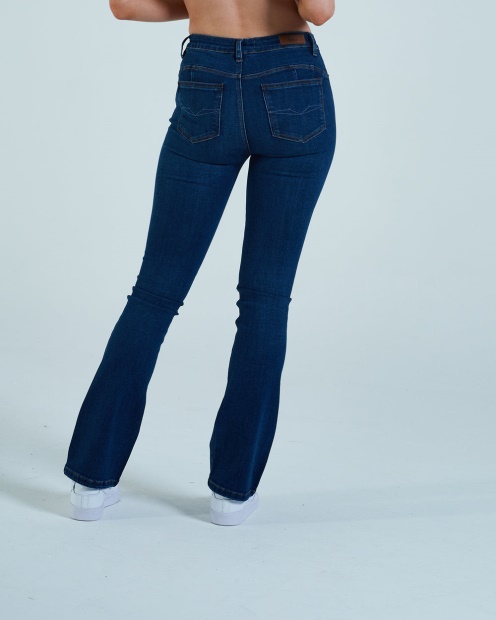 Gina High Rise Bootleg Blue Diesel UK