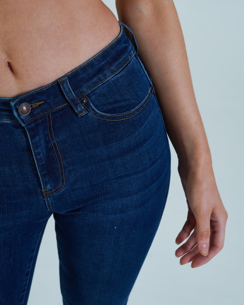 Gina High Rise Bootleg Blue Diesel UK