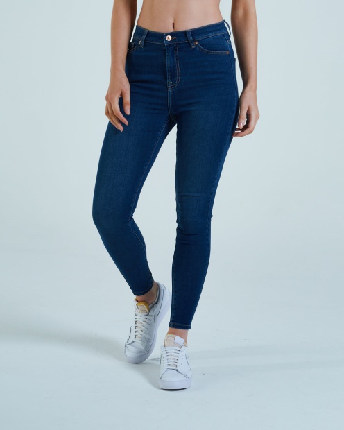 Diesel UK Jessica Hr Skinny Medium Blue