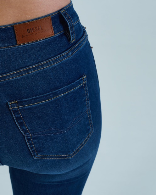 Diesel UK Jessica Hr Skinny Medium Blue
