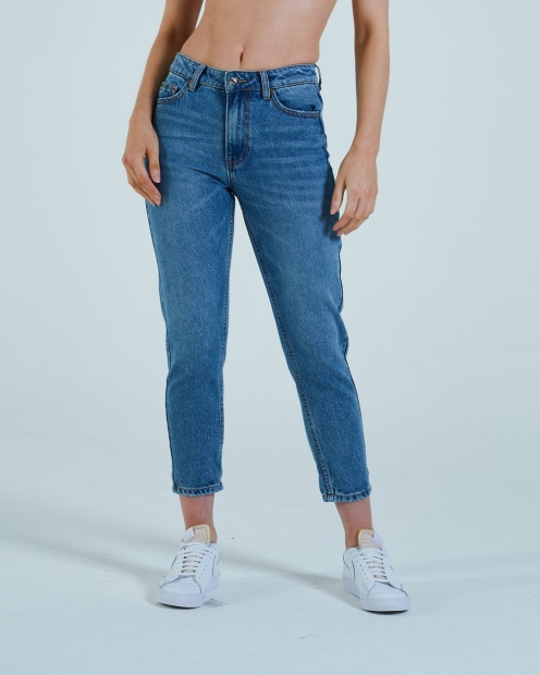 Medium Blue Diesel UK Florrie Mom Jean