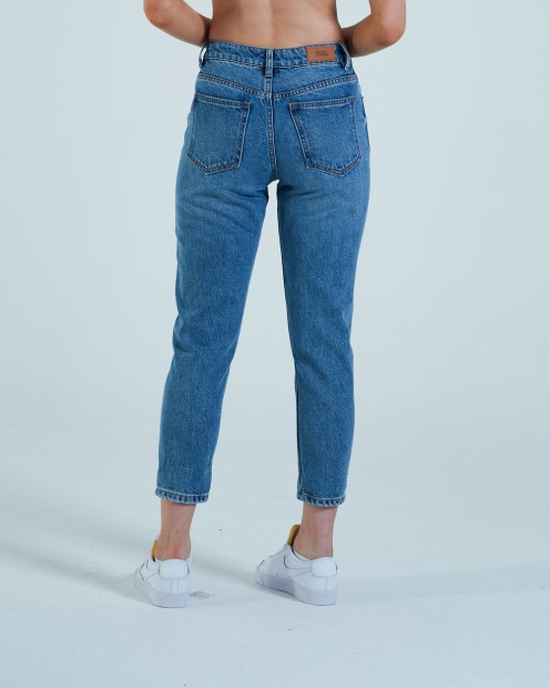 Medium Blue Diesel UK Florrie Mom Jean