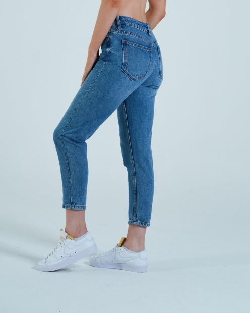 Medium Blue Diesel UK Florrie Mom Jean