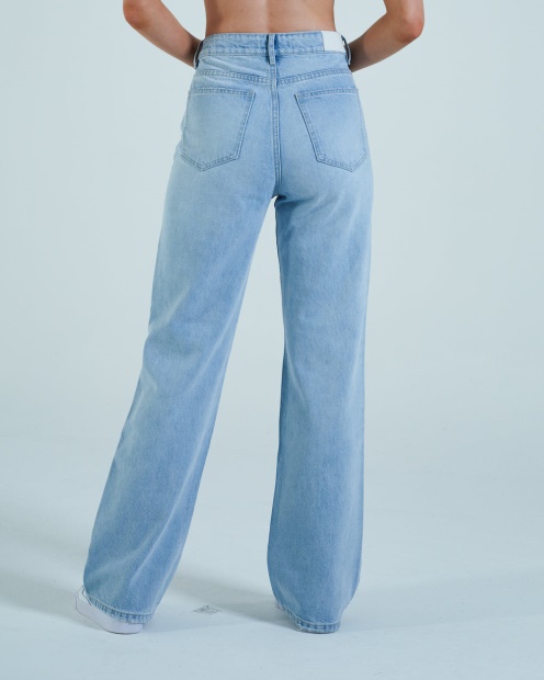 Diesel UK Cara Wide Leg Sky Blue