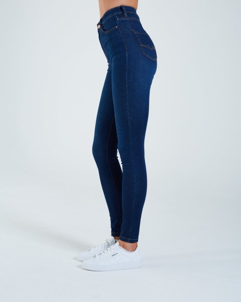 Diesel UK Juliana High Rise Skinny Mid Medium Blue