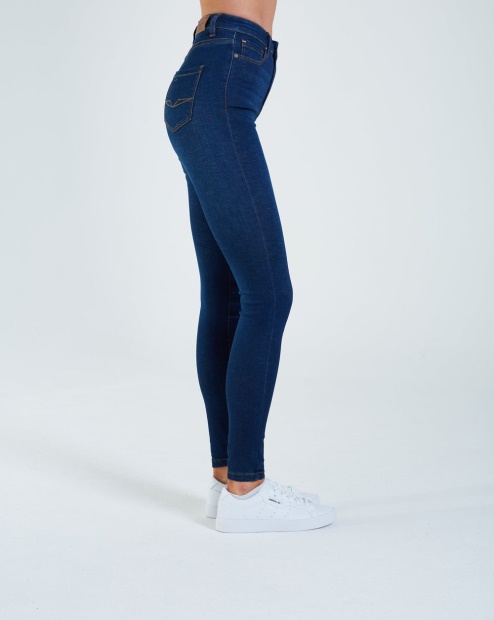 Diesel UK Juliana High Rise Skinny Mid Medium Blue