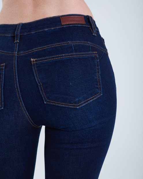 Gina High Rise Bootleg Dark Blue Diesel UK