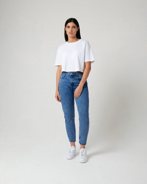 Diesel UK Florrie Mom Jean Denim Blue
