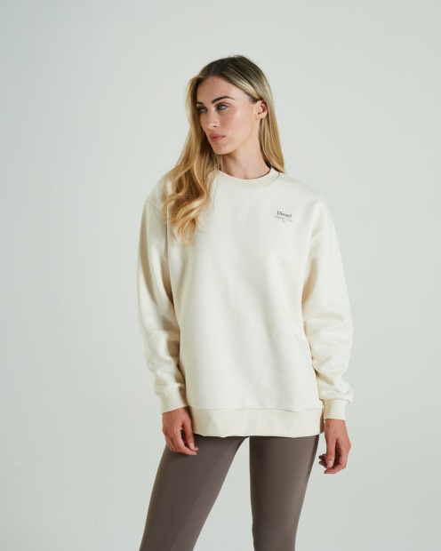 White Ivory Tessie Sweater Vanilla Diesel UK
