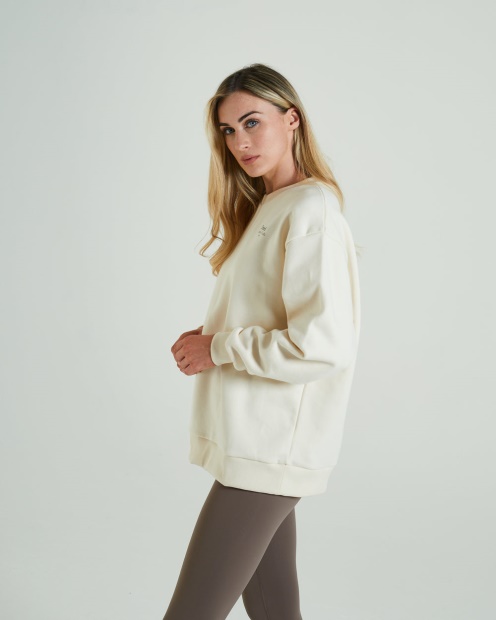 White Ivory Tessie Sweater Vanilla Diesel UK
