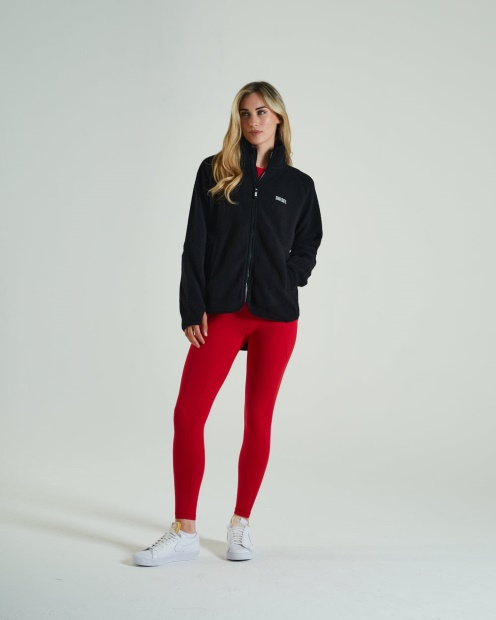 Nikki Fleece Zipper Diesel UK Black