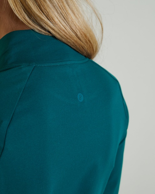 Diesel UK Empower Zipper Teal Green Green