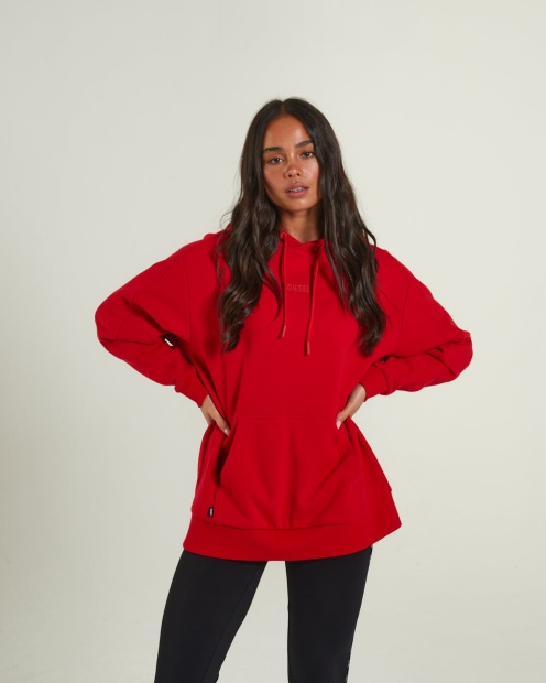 Diesel UK Jordyn Hood Tango Red