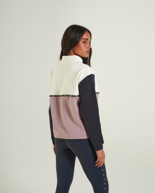 Marta Half Zip Multi Diesel UK Pink