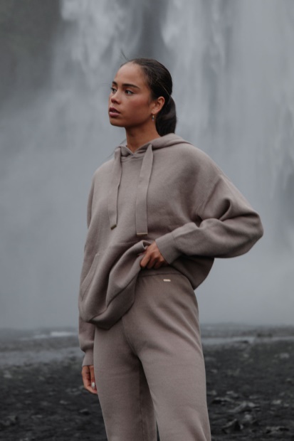 Beige Amilia Hood Mink Diesel UK