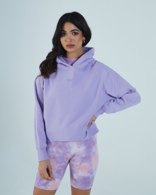 Purple Claire Hood Dusky Lilac Diesel UK