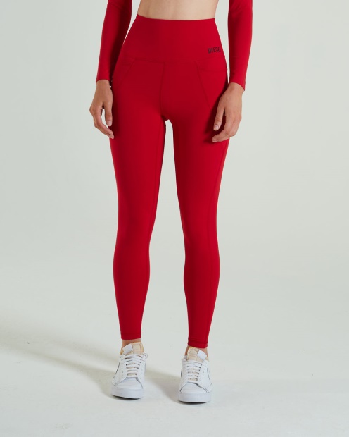 Nicole Active Pant Tango Red Diesel UK