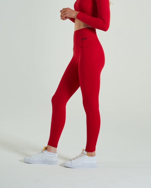 Nicole Active Pant Tango Red Diesel UK
