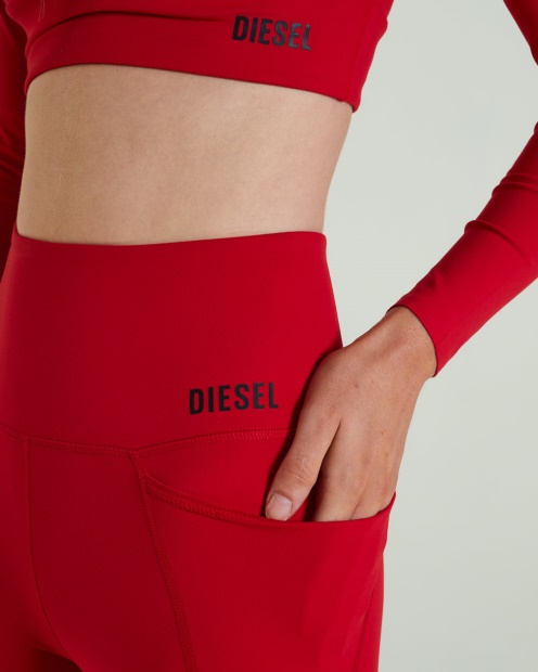 Nicole Active Pant Tango Red Diesel UK