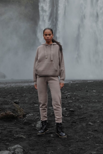 Amilia Pants Mink Diesel UK Beige