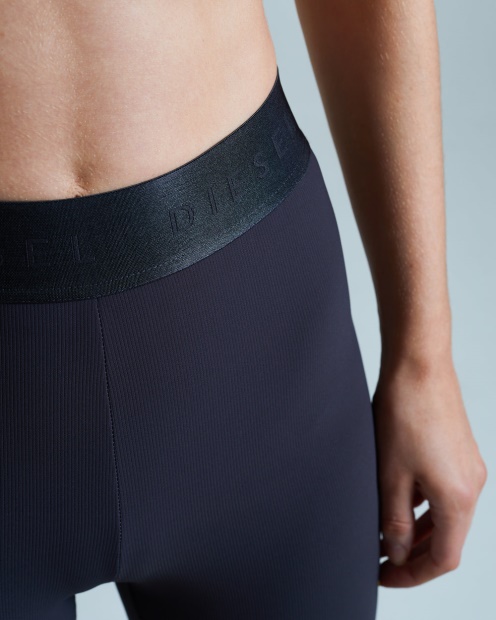 Gianna Leggings Charcoal Black Diesel UK