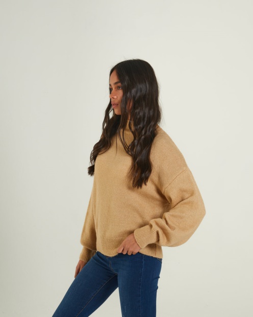 Diesel UK Suvi Knit Madeira Biscuit Beige