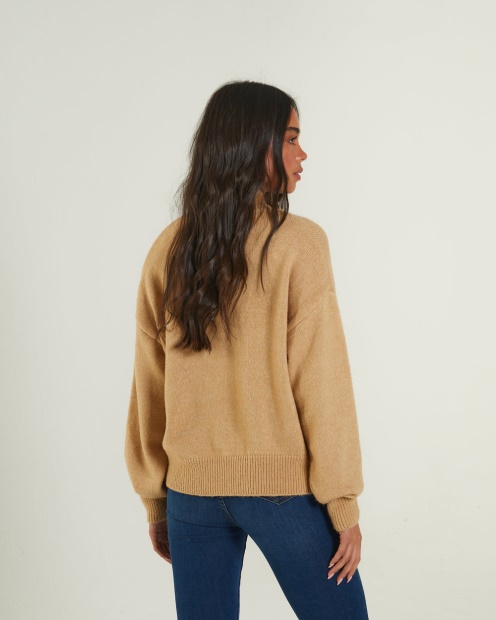 Diesel UK Suvi Knit Madeira Biscuit Beige