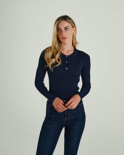 Roslyn Knit Navy Blue Diesel UK