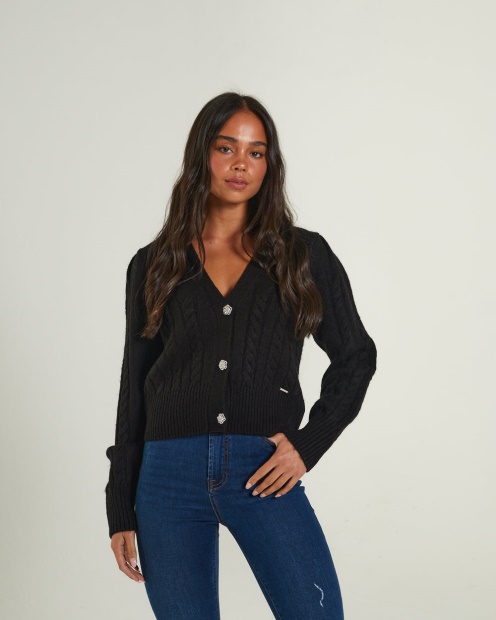 Diesel UK Abra Cardigan Black