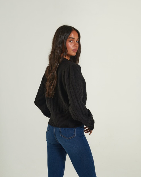 Diesel UK Abra Cardigan Black