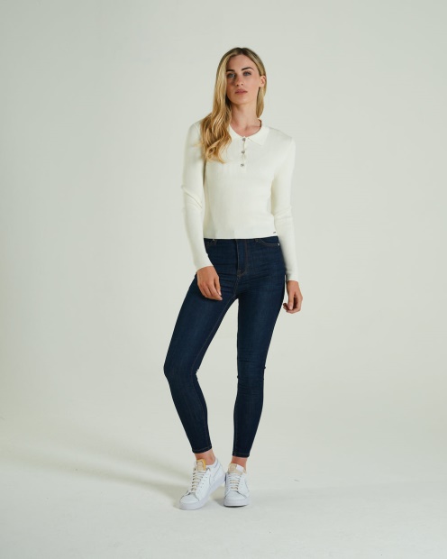 Ivory Diesel UK Roslyn Knit Cream