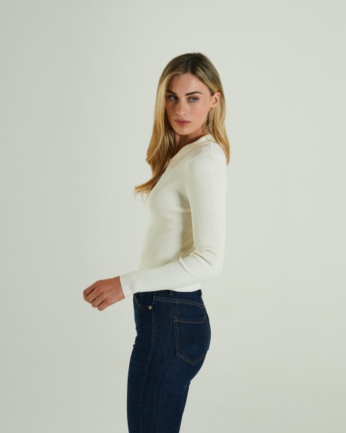 Ivory Diesel UK Roslyn Knit Cream