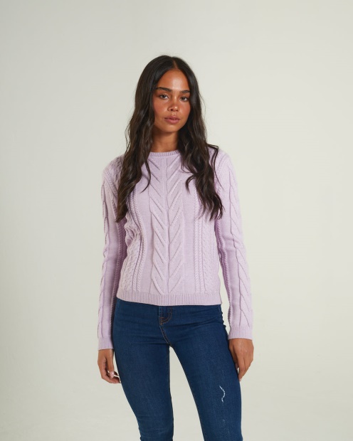 Isabeau Knit Lilac Dream Diesel UK Purple