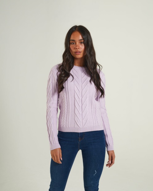 Isabeau Knit Lilac Dream Diesel UK Purple