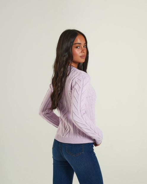 Isabeau Knit Lilac Dream Diesel UK Purple