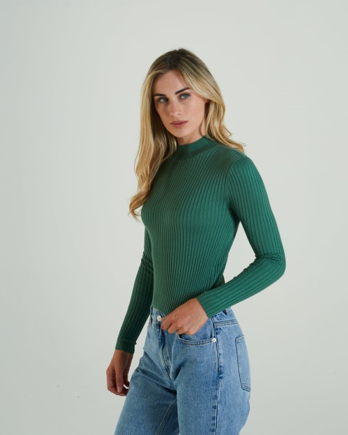 Diesel UK Hester Knit Green Ivy Green