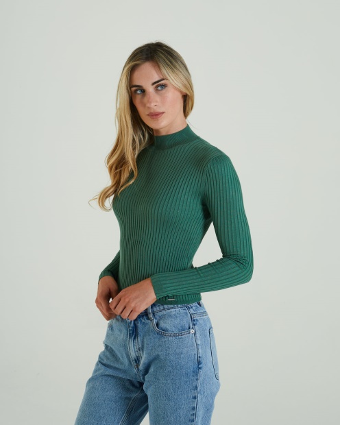 Diesel UK Hester Knit Green Ivy Green