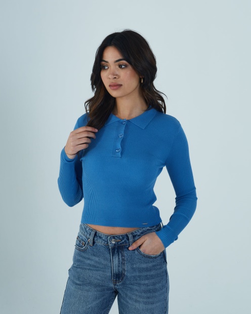 Blue Diesel UK Cleo Knit Azure