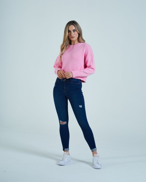 Pink Atlanta Knit Lemonade Diesel UK